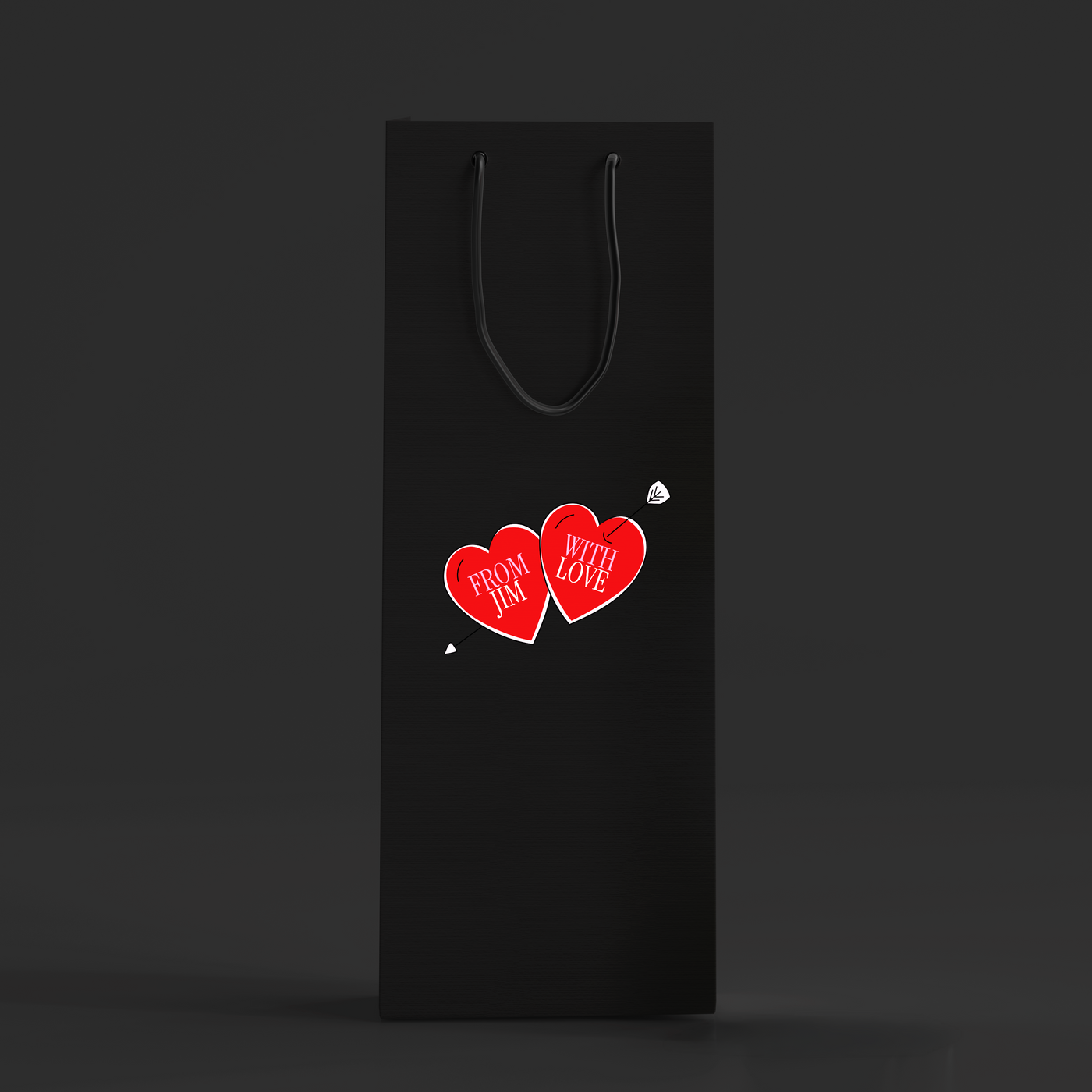 Valentines Card & Gift Bag