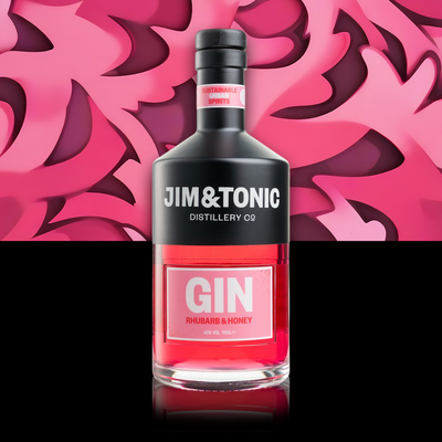 Gin & Tonic Kit: Rhubarb & Honey Gin