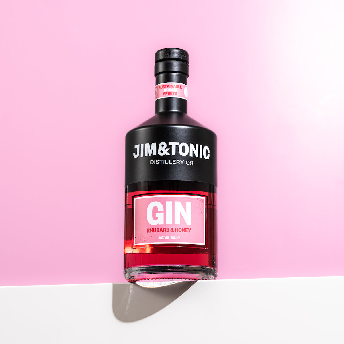 Gin & Tonic Kit: Rhubarb & Honey Gin