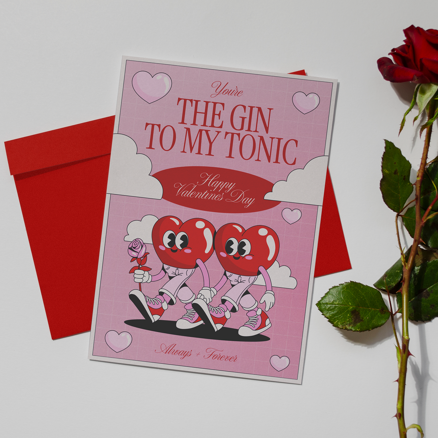 Valentines Card & Gift Bag